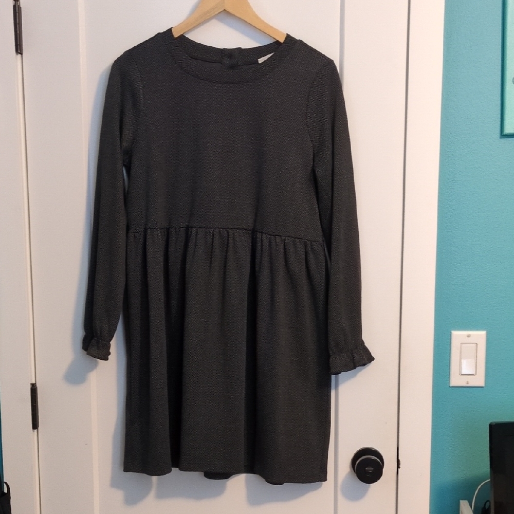 LOFT Gray Knit Dress